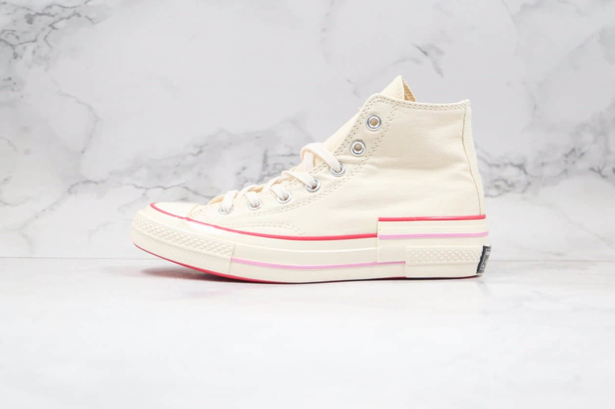 Converse Chuck 70 High 'Popped Color - Carmen Pink' - Vibrantly Stylish and Modern