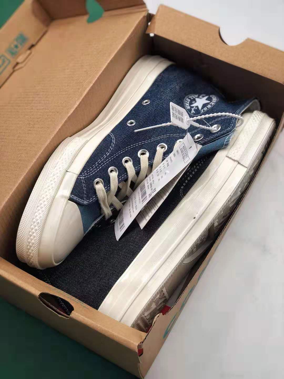 Converse Chuck 70 Hi 'Tri-Pan Denim' 166286C - Classic Style with a Modern Twist