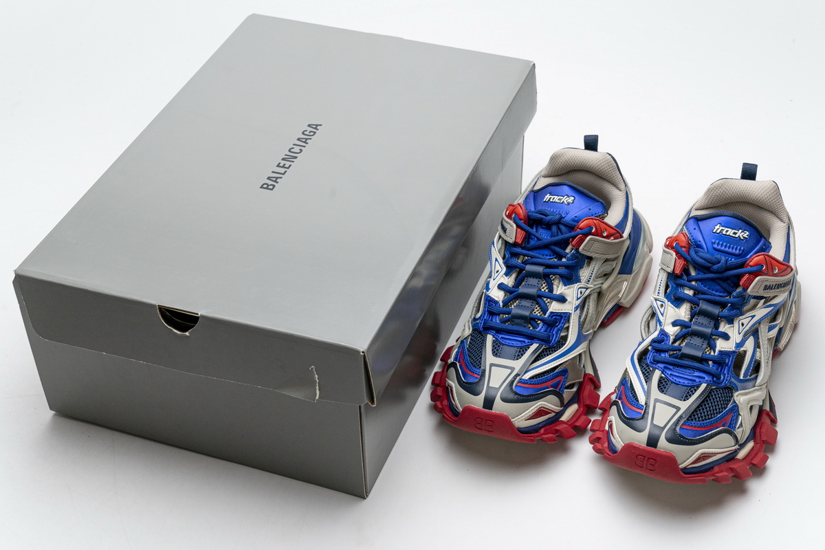 Balenciaga Track 2 Sneaker Beige Blue 570391 W2GN2 8570 - Buy Now!