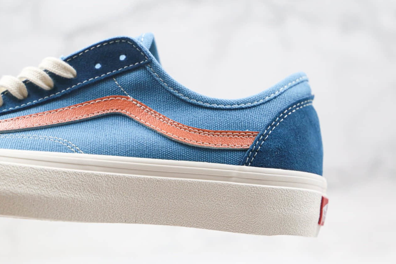 Vans Style 36 Vintage Sport 'Sailor Blue' VN0A3DZ3VTD — Classic Athletic Shoes in Navy Blue