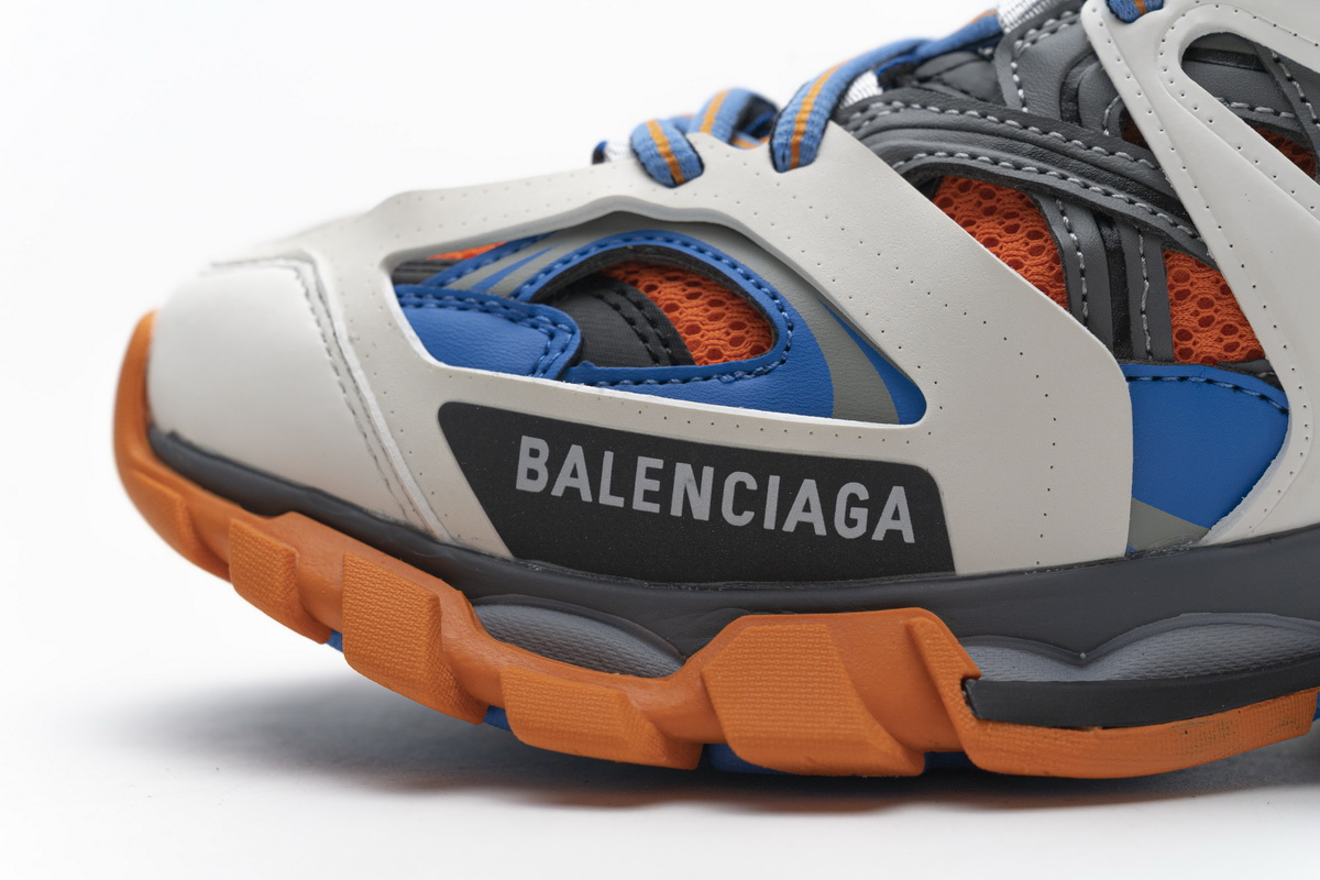 Balenciaga Wmns Track Trainer 542436 W1GB7 7580 - Orange Blue | Limited Edition