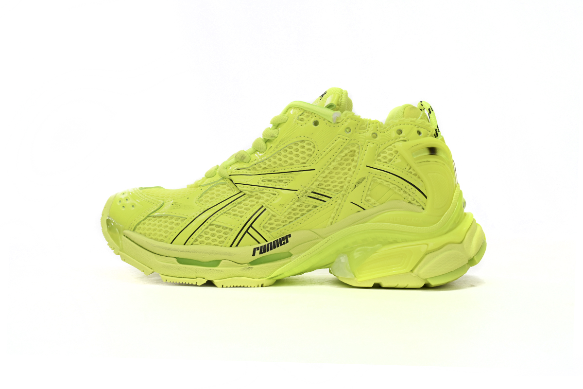 Balenciaga Wmns Runner Sneaker - Fluo Yellow - Limited Edition
