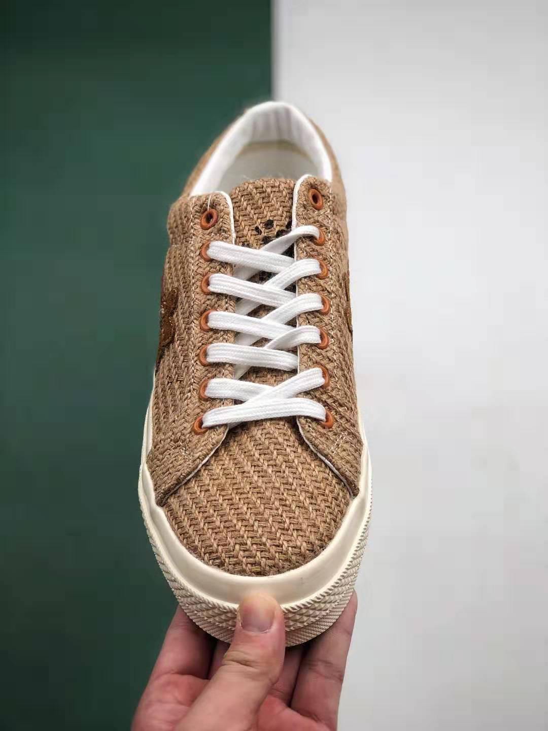 Converse Golf Le Fleur x One Star Ox 'Burlap' 163169C - Stylish and Sustainable Men's Sneakers