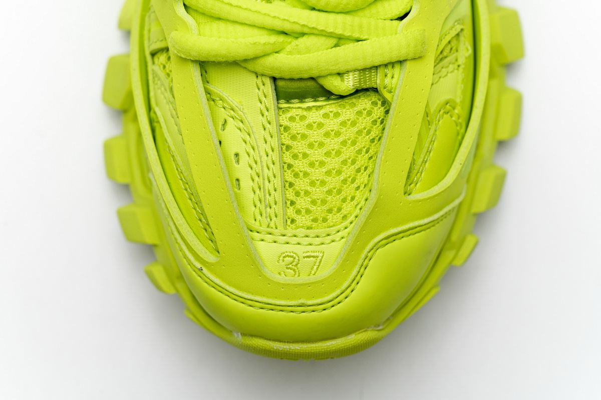 Balenciaga Tess S.Fluorescent Yellow 542436 W1GB7 2014 - Vibrant and Stylish Footwear for Fashion Enthusiasts