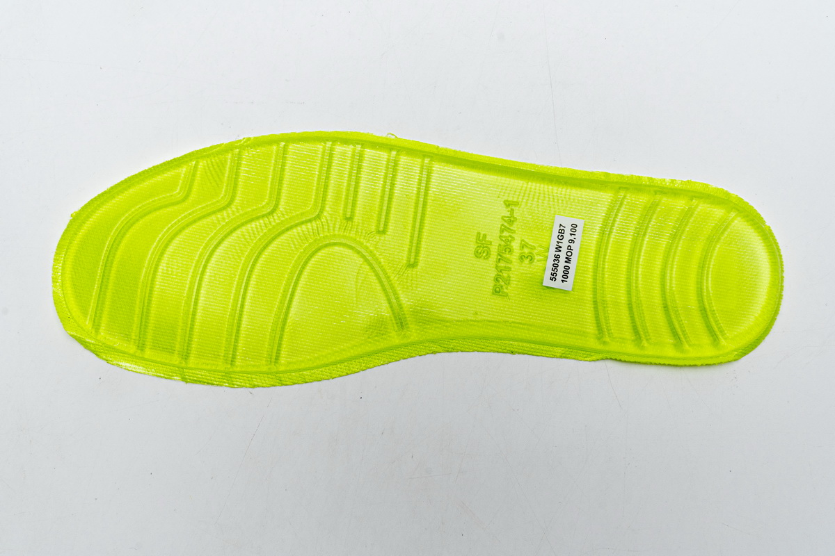 Balenciaga Tess S.Fluorescent Yellow 542436 W1GB7 2014 - Vibrant and Stylish Footwear for Fashion Enthusiasts