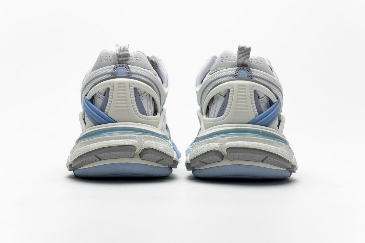 Balenciaga Track.2 Sneaker 'White Light Blue' 568615 W2GN3 9045 - Premium White and Blue Athletic Shoe