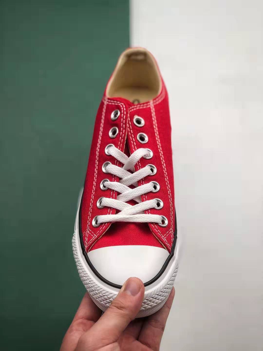 Converse Chuck Taylor All Star Low Top Red 101007 | Classic Sneakers