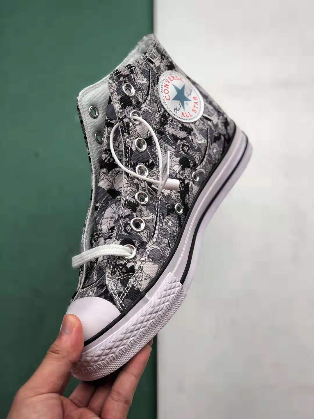 One Piece x Converse Chuck Taylor All Star 100 PT HI Canvas Shoes Multicolor 1CK827
