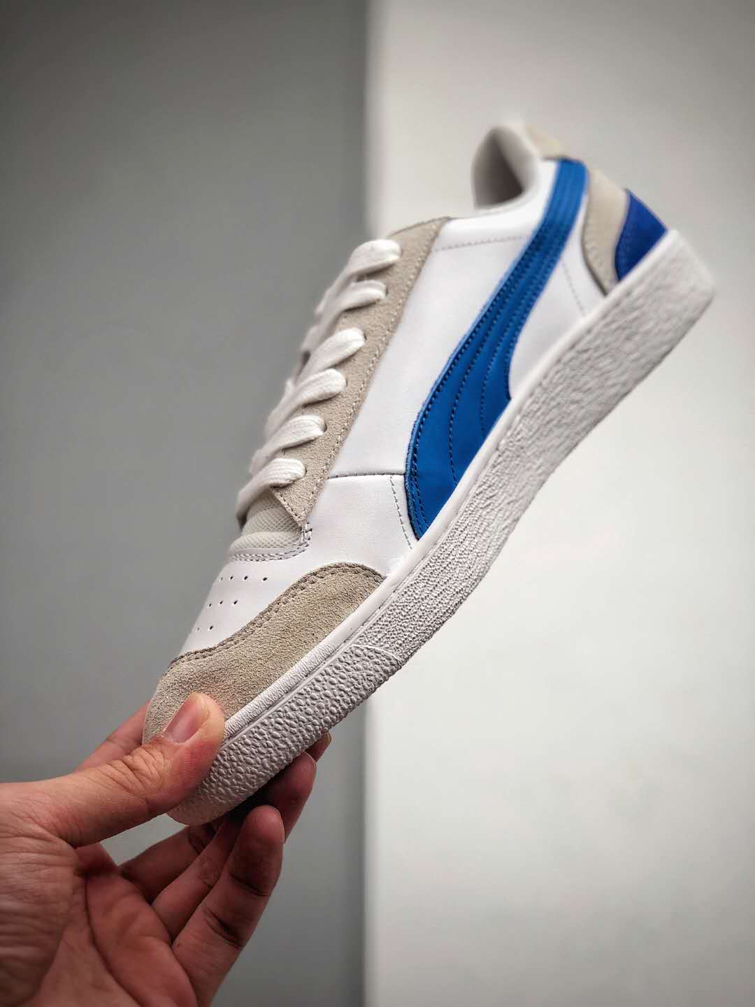 Puma Ralph Sampson Low Vintage - White Dazzling Blue 371767-01 | Shop Now