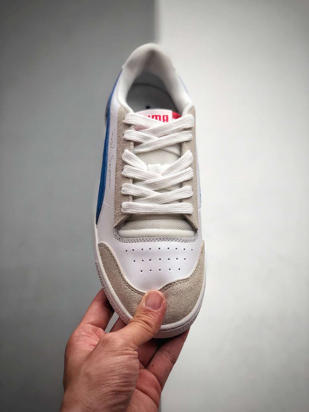 Puma Ralph Sampson Low Vintage - White Dazzling Blue 371767-01 | Shop Now