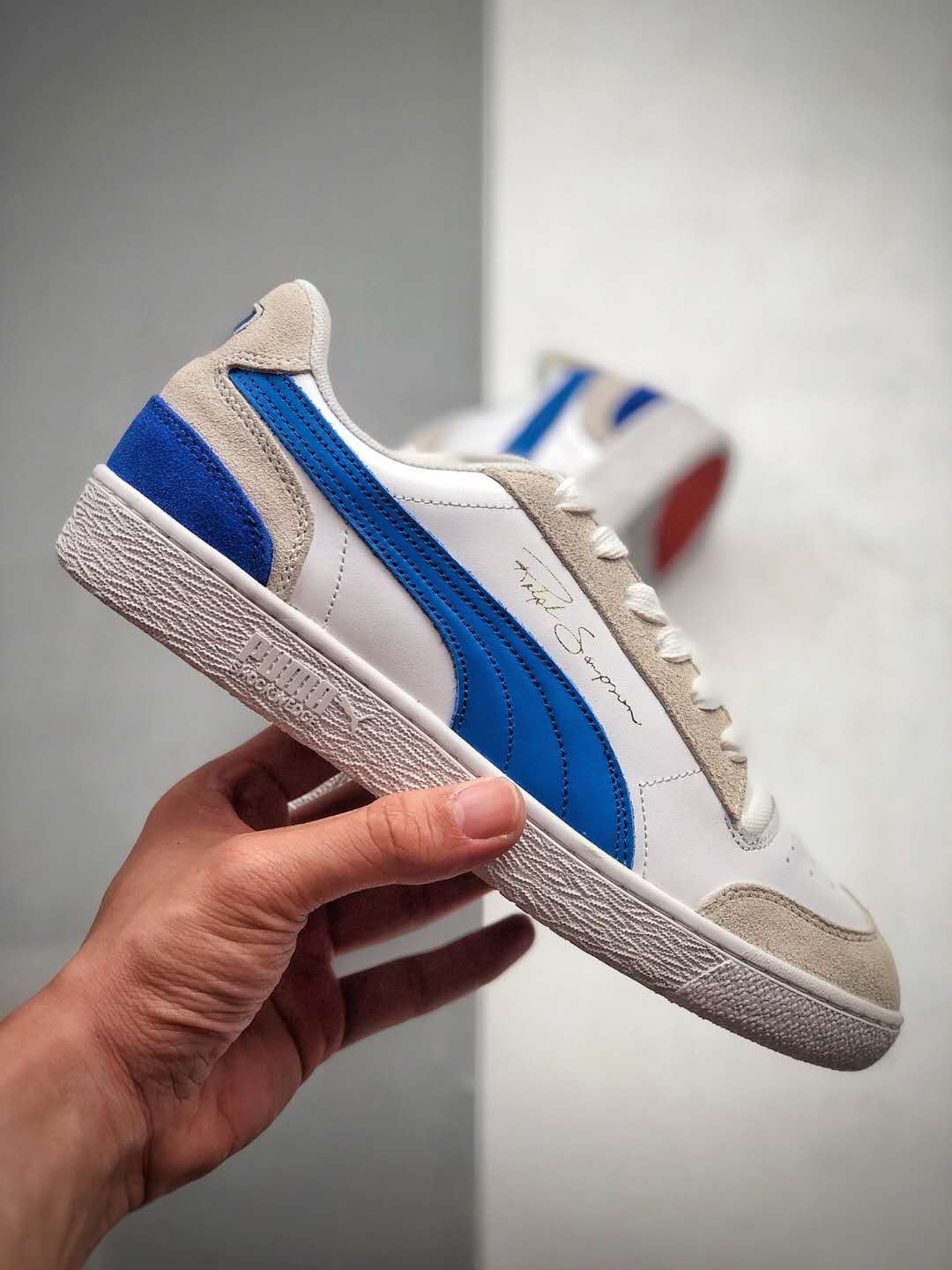 Puma Ralph Sampson Low Vintage - White Dazzling Blue 371767-01 | Shop Now
