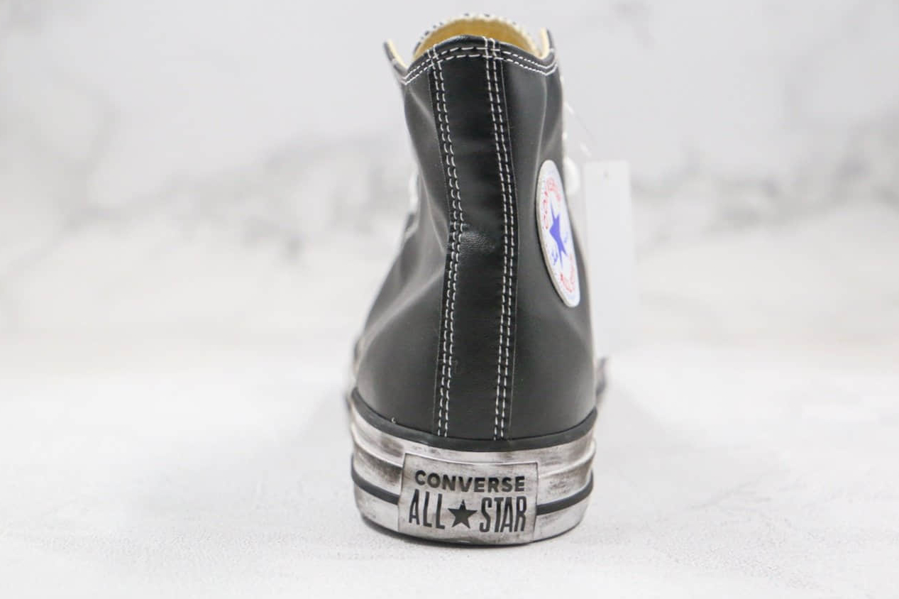Converse Chuck Taylor All Star Vintage Leather Black White Shoes
