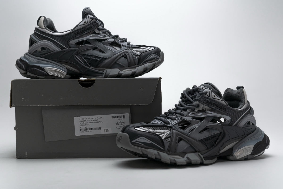 Balenciaga Track 2 Sneaker Medium Grey 570391 W2GN3 1285 | Shop Now!