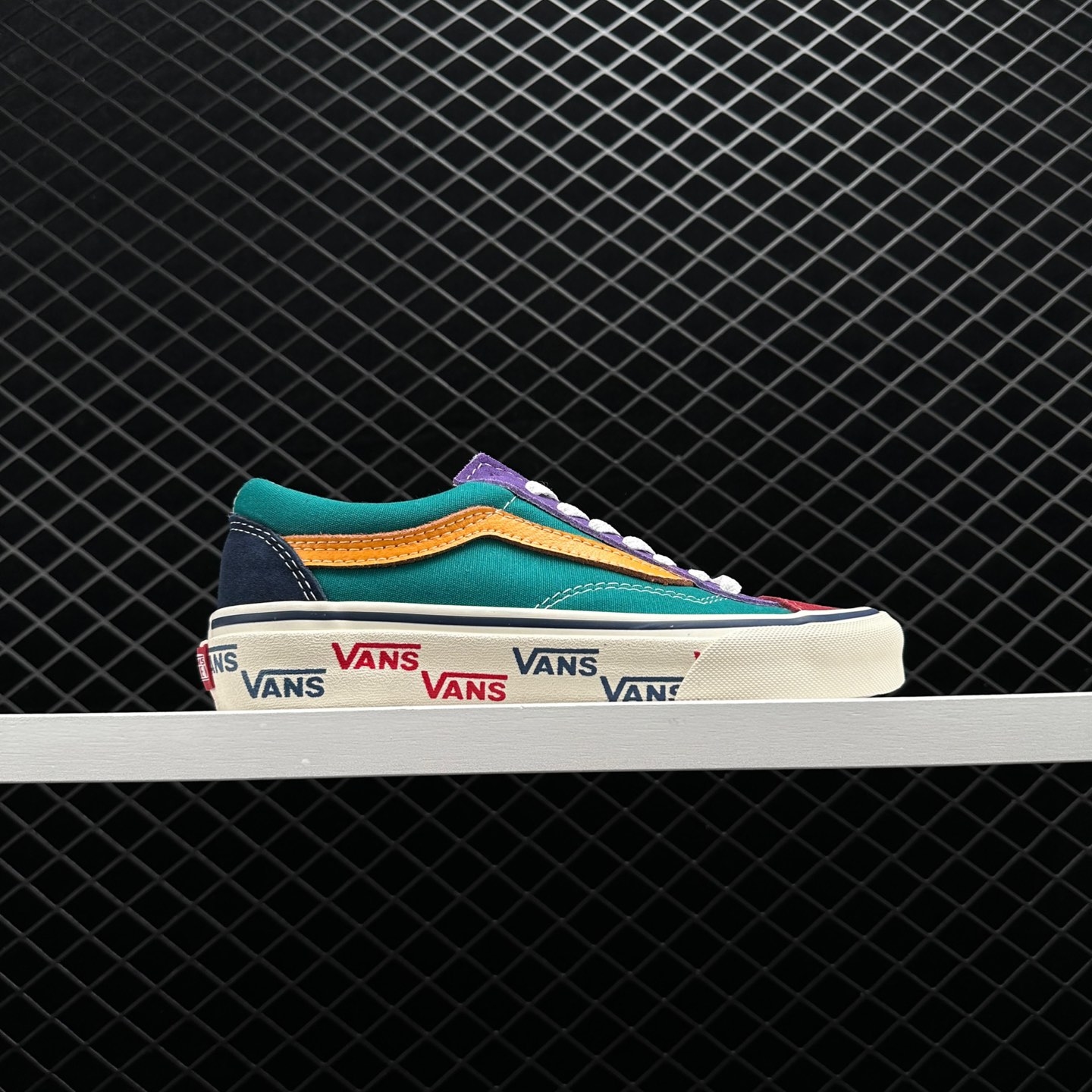Vans Style 36 Red Blue Green VN0A54F66T6 | Shop Now for Classic Color Block Sneakers