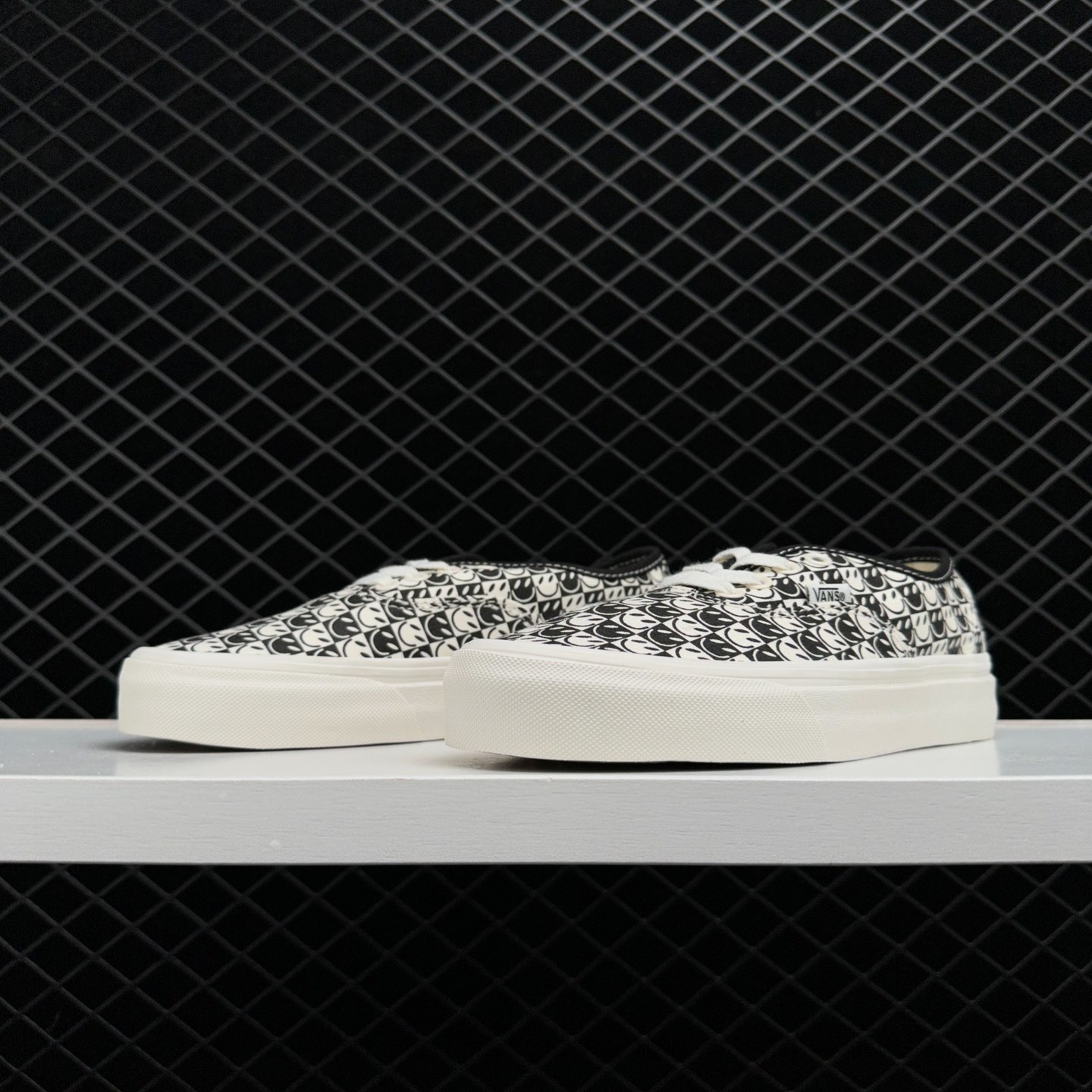 Vans Comme des x OG Authentic LX 'CDG Print - Blanc De Blanc' VN0A4BV9SHM: Limited Edition Collaboration Footwear