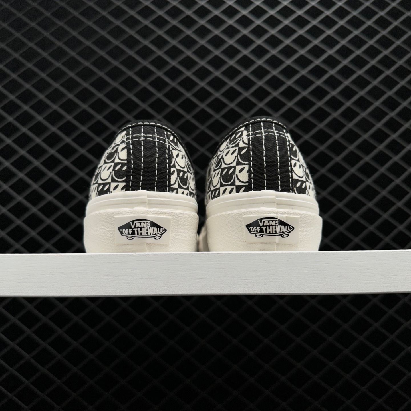 Vans Comme des x OG Authentic LX 'CDG Print - Blanc De Blanc' VN0A4BV9SHM: Limited Edition Collaboration Footwear