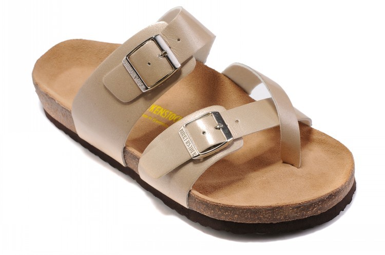 Birkenstock Mayari Bisque Leather Sandals - Stylish and Comfortable!