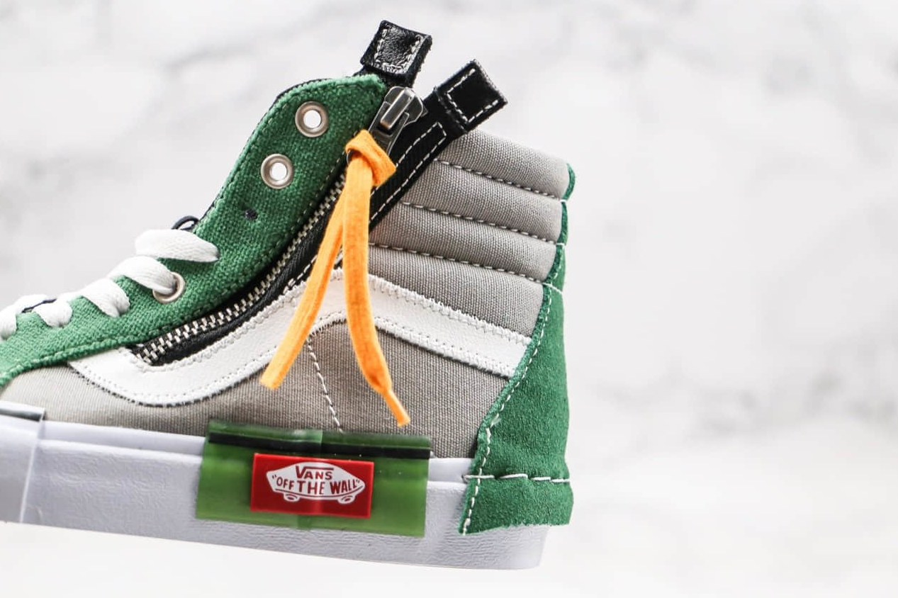 Vans Florals Sk8-Hi Reissue Cap Shoes Green - Shop Now!