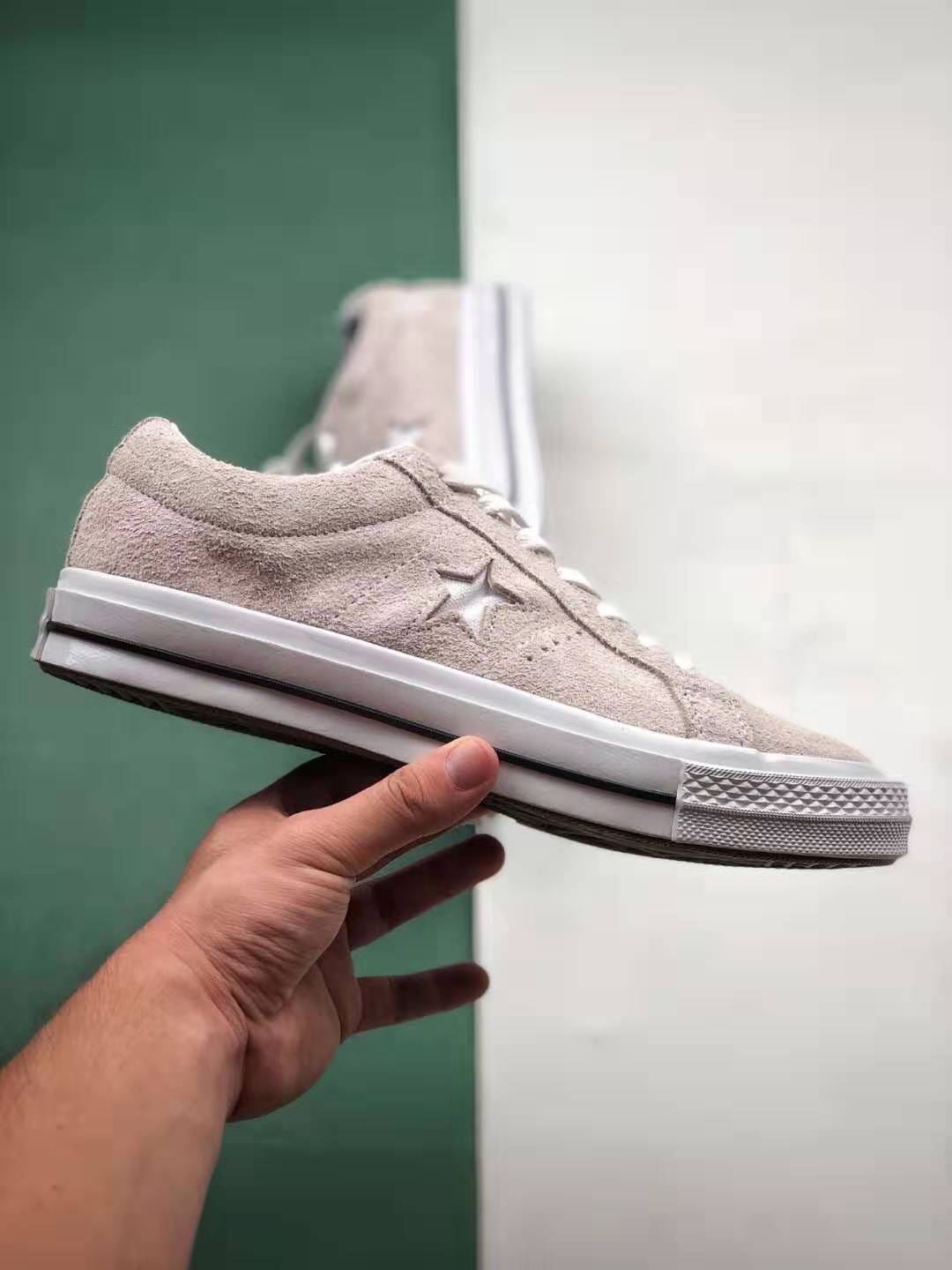 Converse One Star Low Vintage Suede 'White' 161577C - Stylish Retro Sneakers for Men and Women
