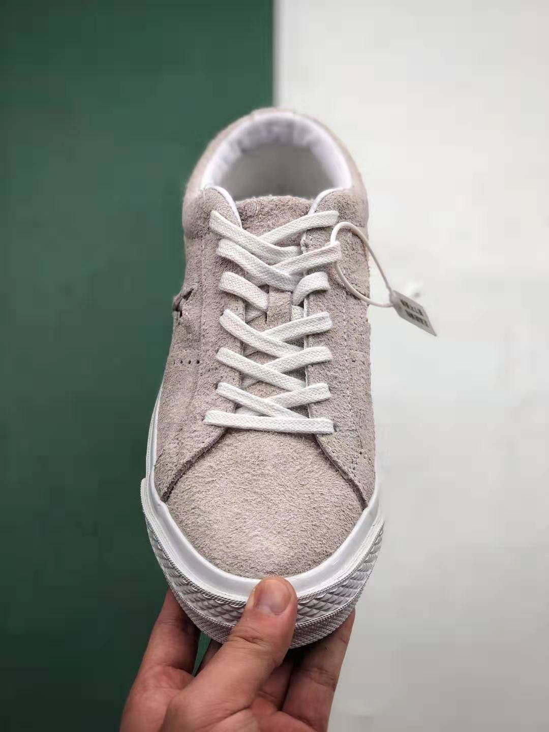 Converse One Star Low Vintage Suede 'White' 161577C - Stylish Retro Sneakers for Men and Women