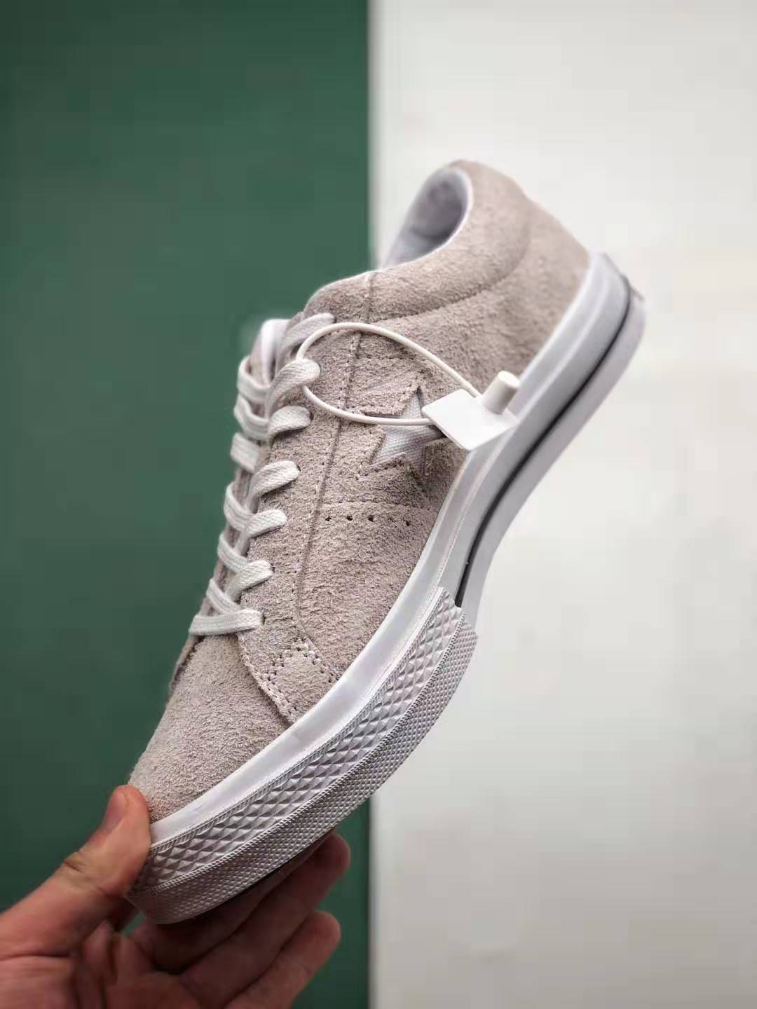 Converse One Star Low Vintage Suede 'White' 161577C - Stylish Retro Sneakers for Men and Women