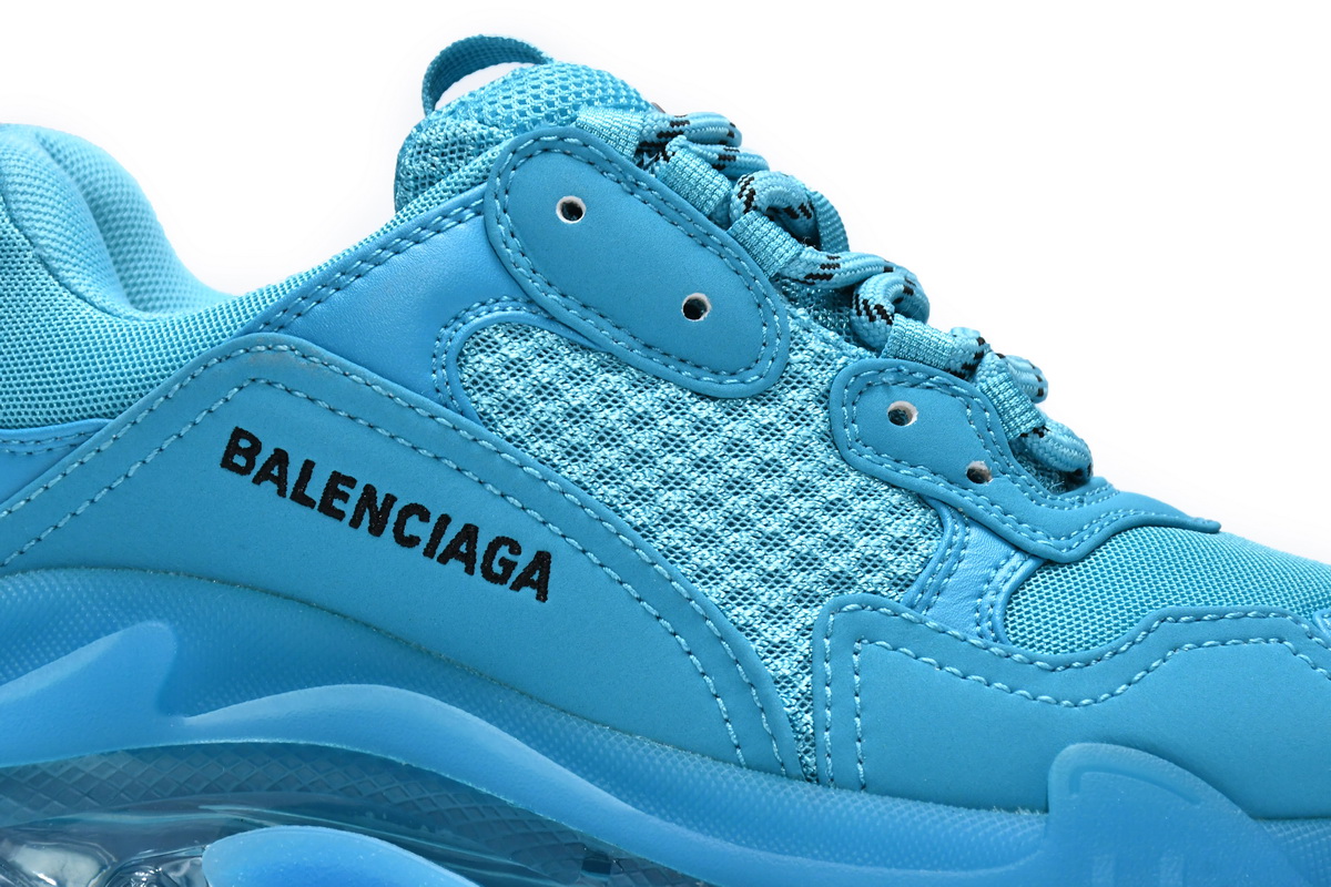 Balenciaga Triple S Cyanine 544351 W09O1 9008 - Stylish and Trendy Sneakers