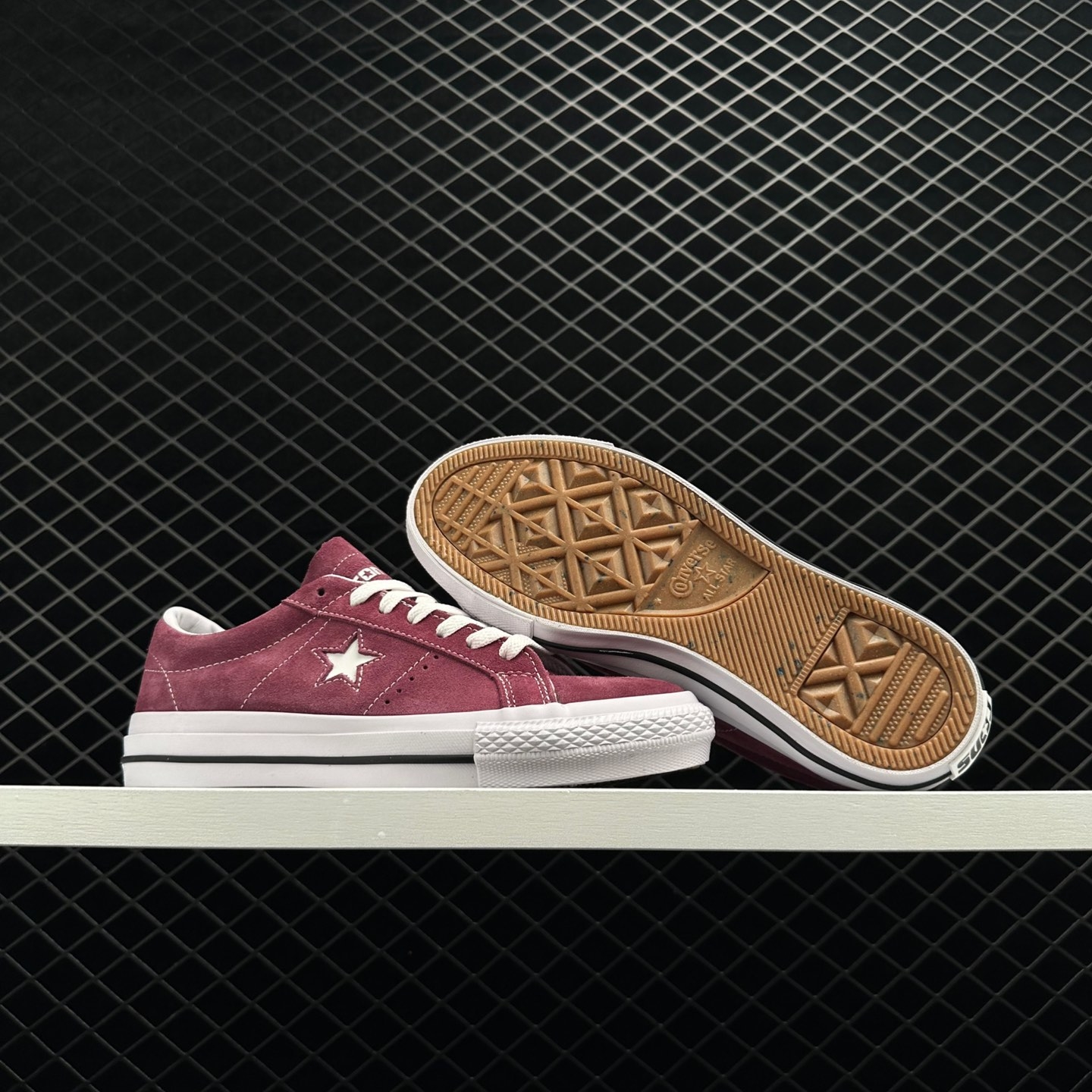 Converse One Star Pro Red Low-Top Sneakers | 171978C | Unisex