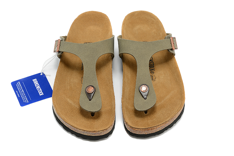 Birkenstock Gizeh Matcha Suede Sandals - Trendy and Comfortable Footwear!