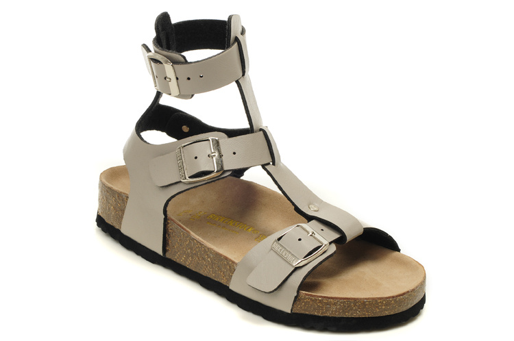 Birkenstock Chania Creamy White Leather Sandals - Stylish and Comfortable!