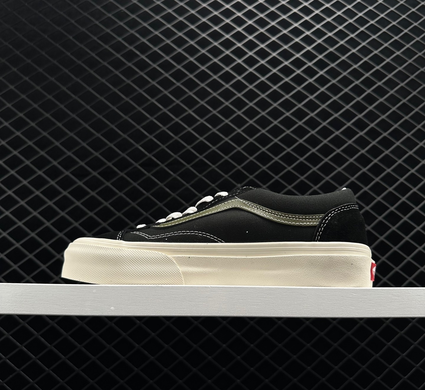 Vans Vintage Style 36 'Black Gray' Sneakers - Classic Retro Design