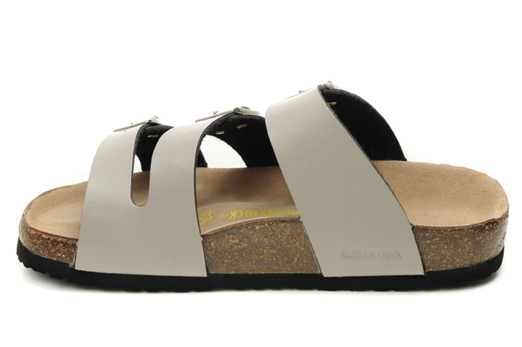 Birkenstock Orlando Creamy White Leather Sandals - Stylish and Comfortable!