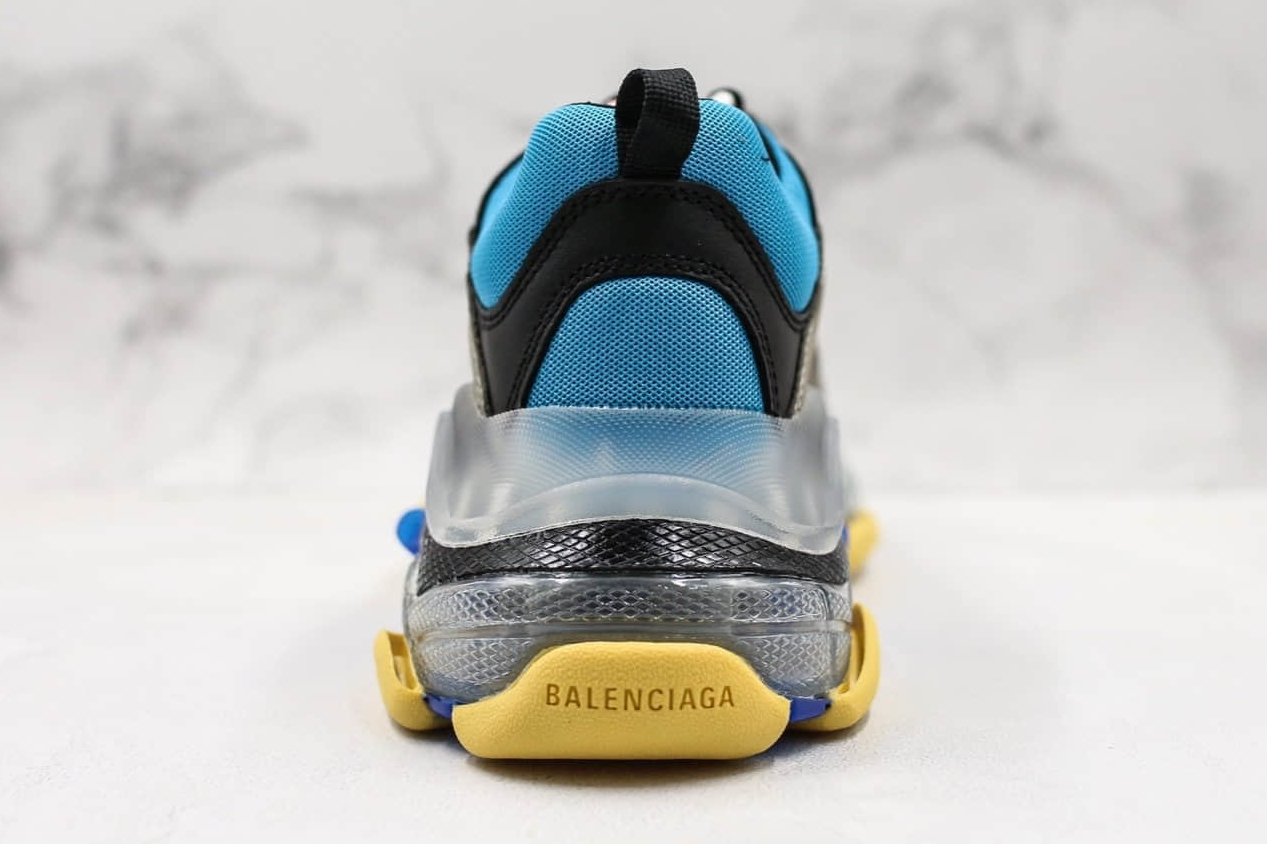 Balenciaga Triple S Blue Red Multicolor - Stylish and Bold Sneakers