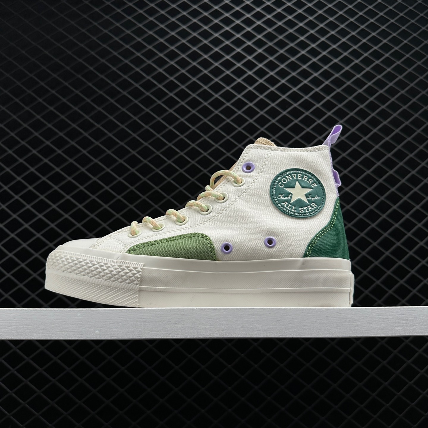 Converse Chuck Taylor All Star Lift Platform High 'Colorblock Overlay - Algae Coast' | Wmns A05127C
