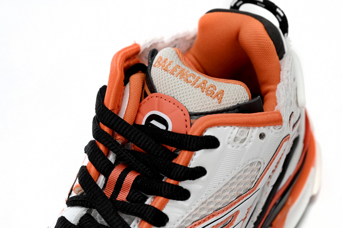 Balenciaga Runner Orange Black 677402 W3RB7 9051 - Stylish & Trendy Footwear