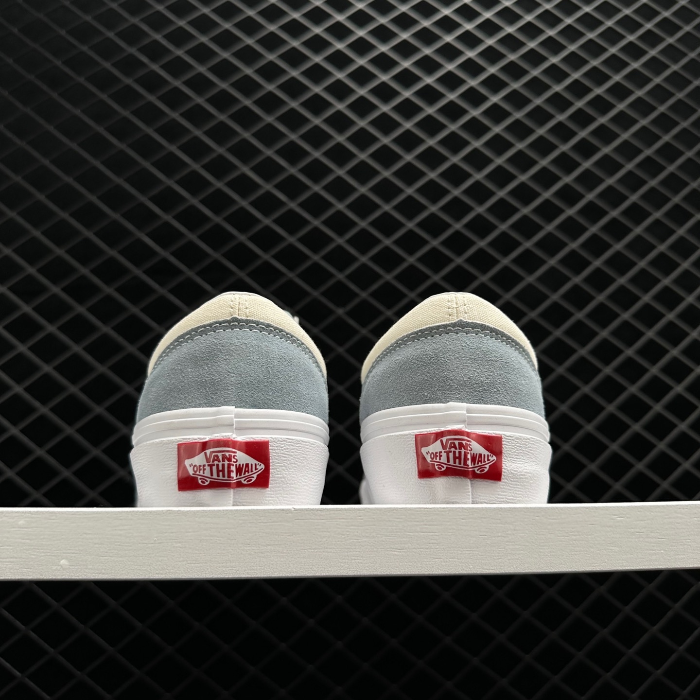 Vans Style 36 Blue Low Tops | Splicing Contrasting Colors Skate Shoes (Unisex)