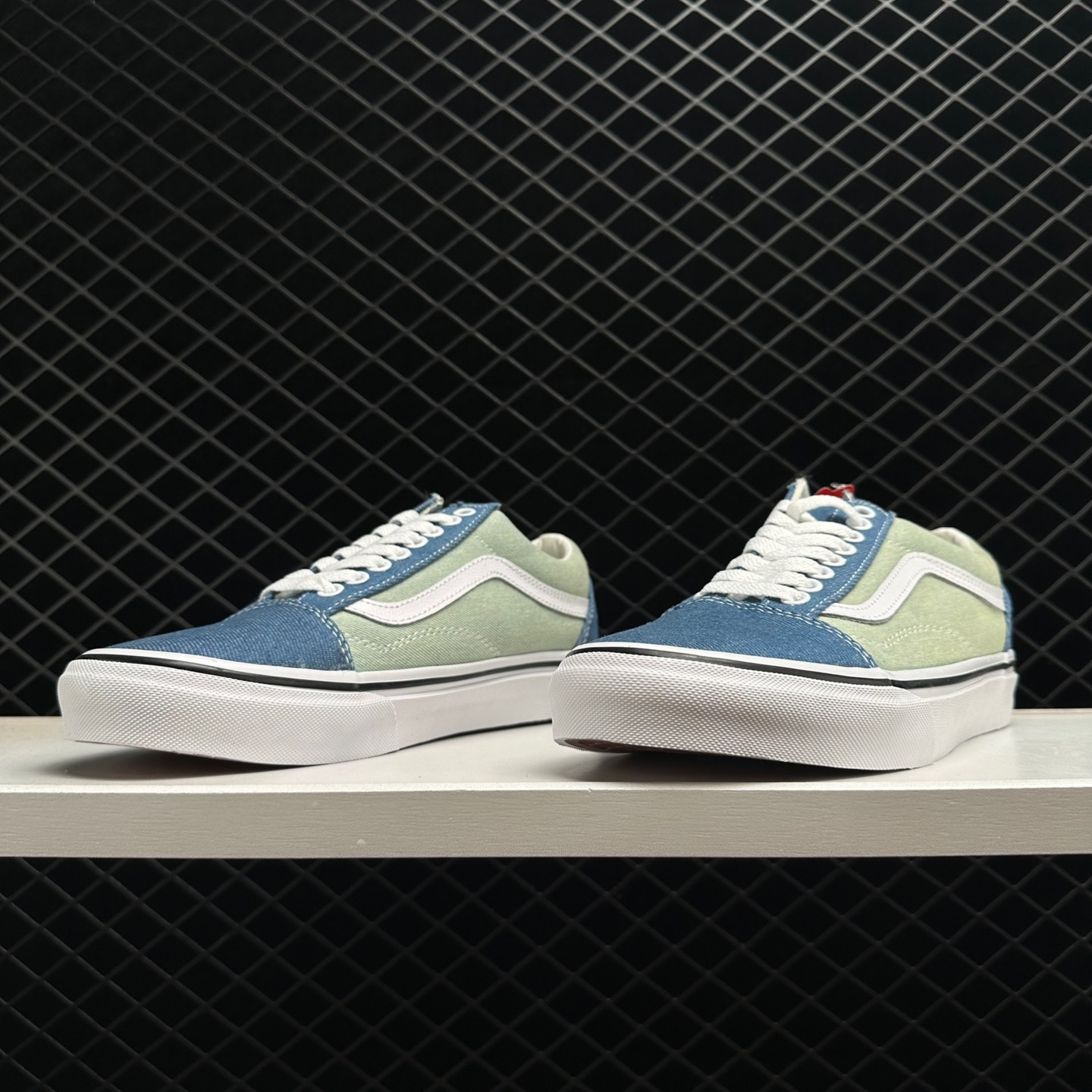 Vans Old Skool 36 DX Gray Green White - Stylish and Classic Sneakers