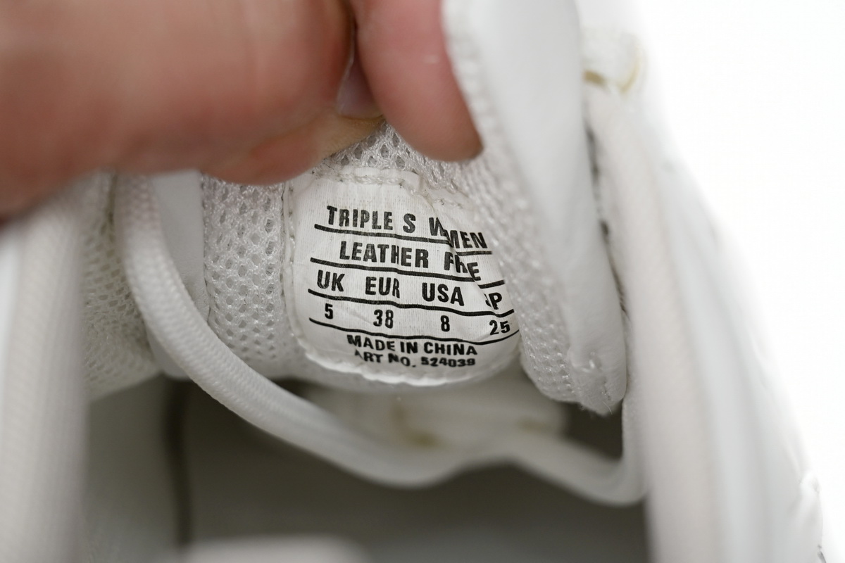 Balenciaga Wmns Triple S 'Logotype - White' 524039 W2FAB 9010 | Trendy Women's Sneakers