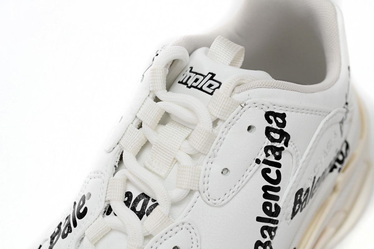 Balenciaga Wmns Triple S 'Logotype - White' 524039 W2FAB 9010 | Trendy Women's Sneakers