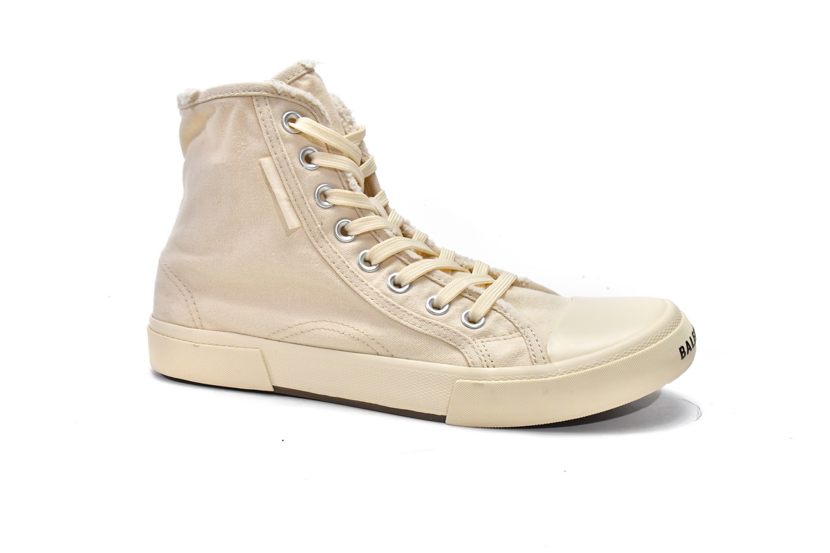 Balenciaga Paris High Top White 688752 W3RC4 9090 - Stylish and Sophisticated Footwear