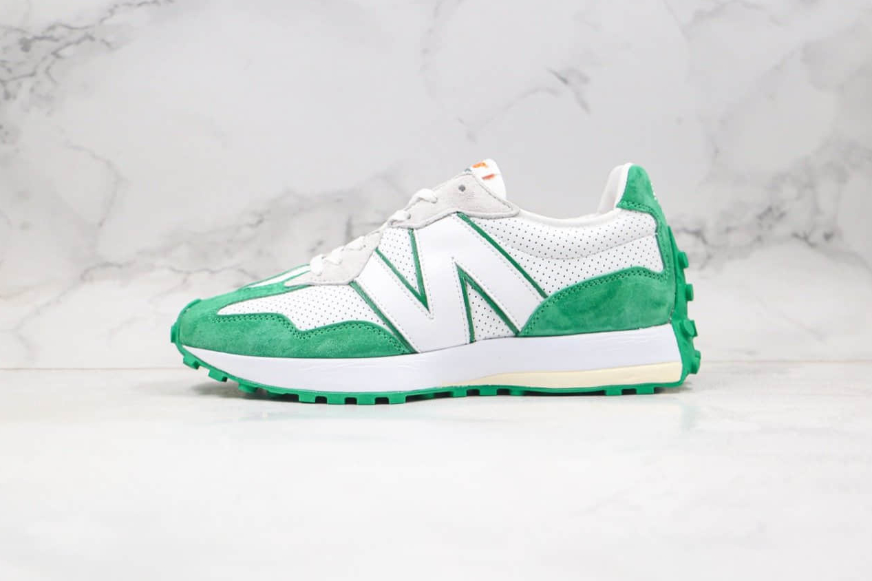 New Balance Casablanca x 327 'Idealist' White Green Sneakers